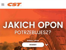 Tablet Screenshot of cstpoland.pl